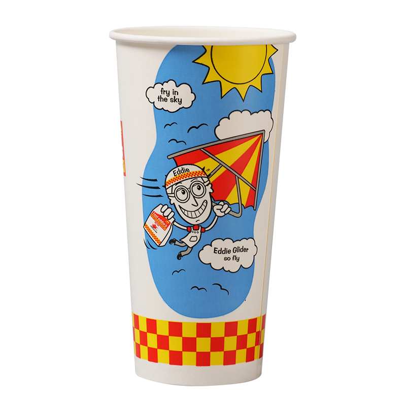 Double PE Coated Cold Drink Paper Cup