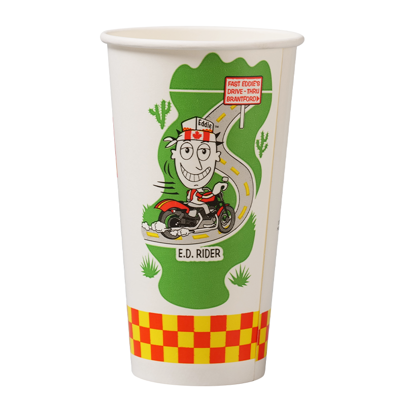 Double PE Coated Cold Drink Paper Cup