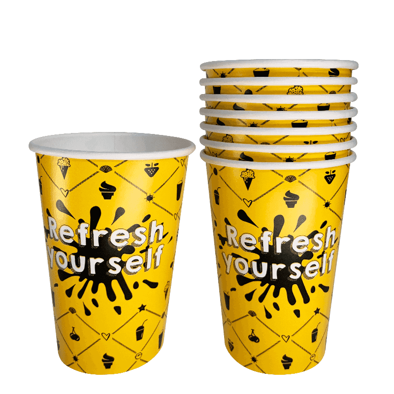 Single PE Coated Cold Drink Paper Cup